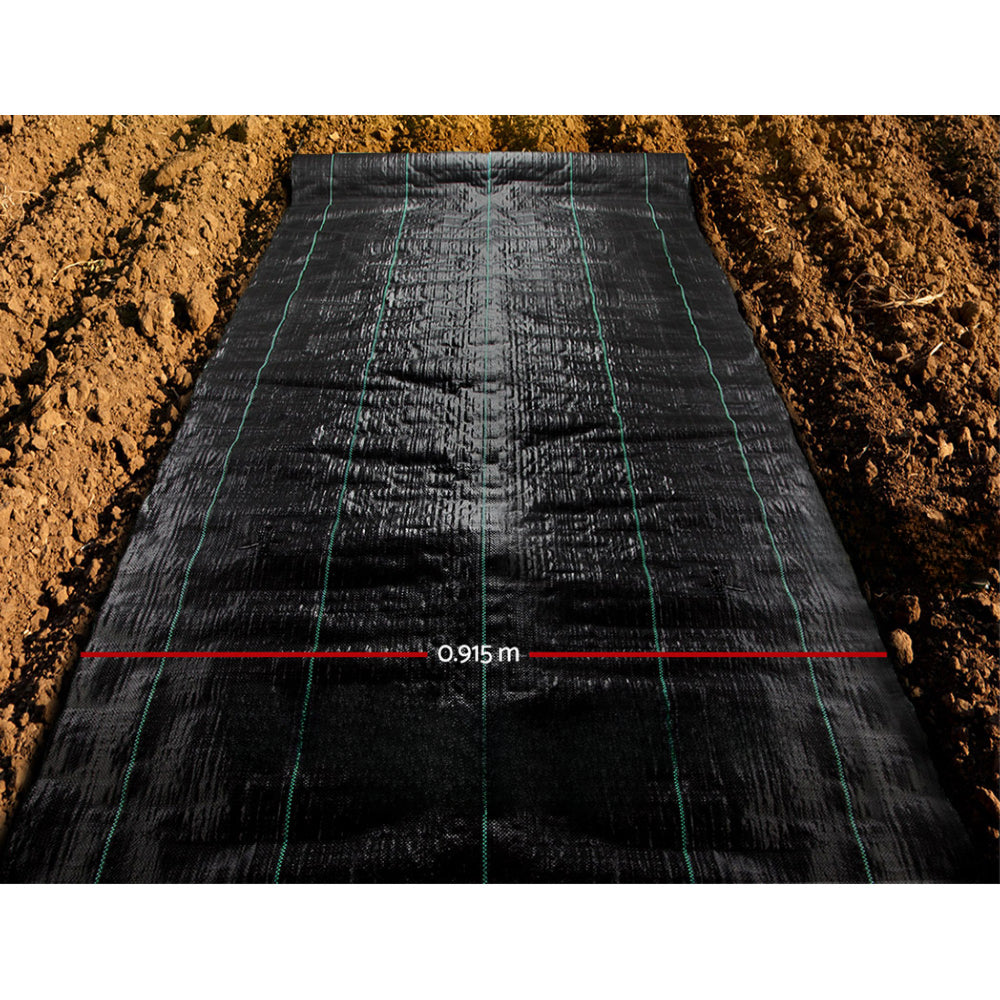 Home Garden Weed Control Plant Mat Woven Fabric - 200m