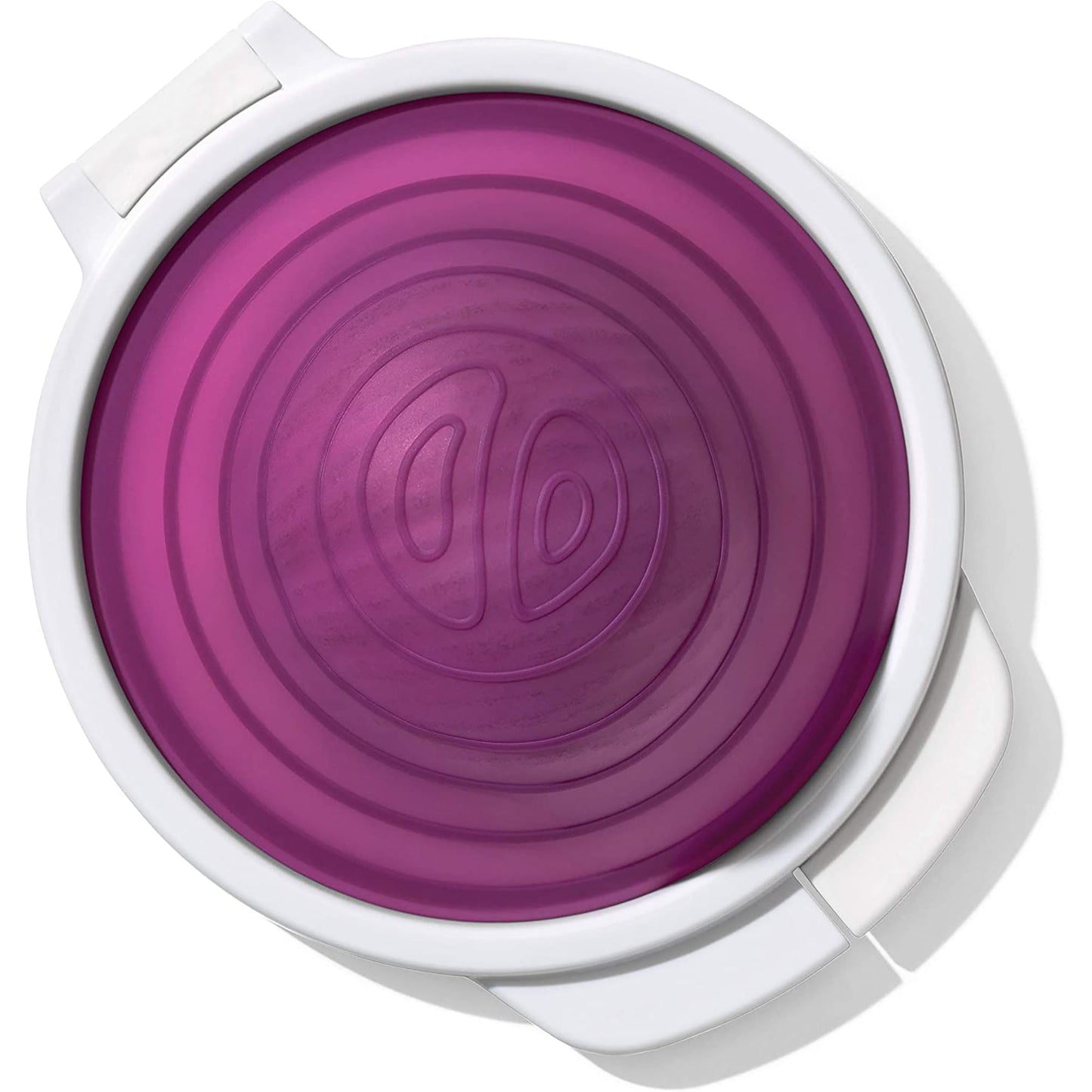 Cut and Keep Silicone Onion Saver 26.8x3.94x10.67 cm - Purple