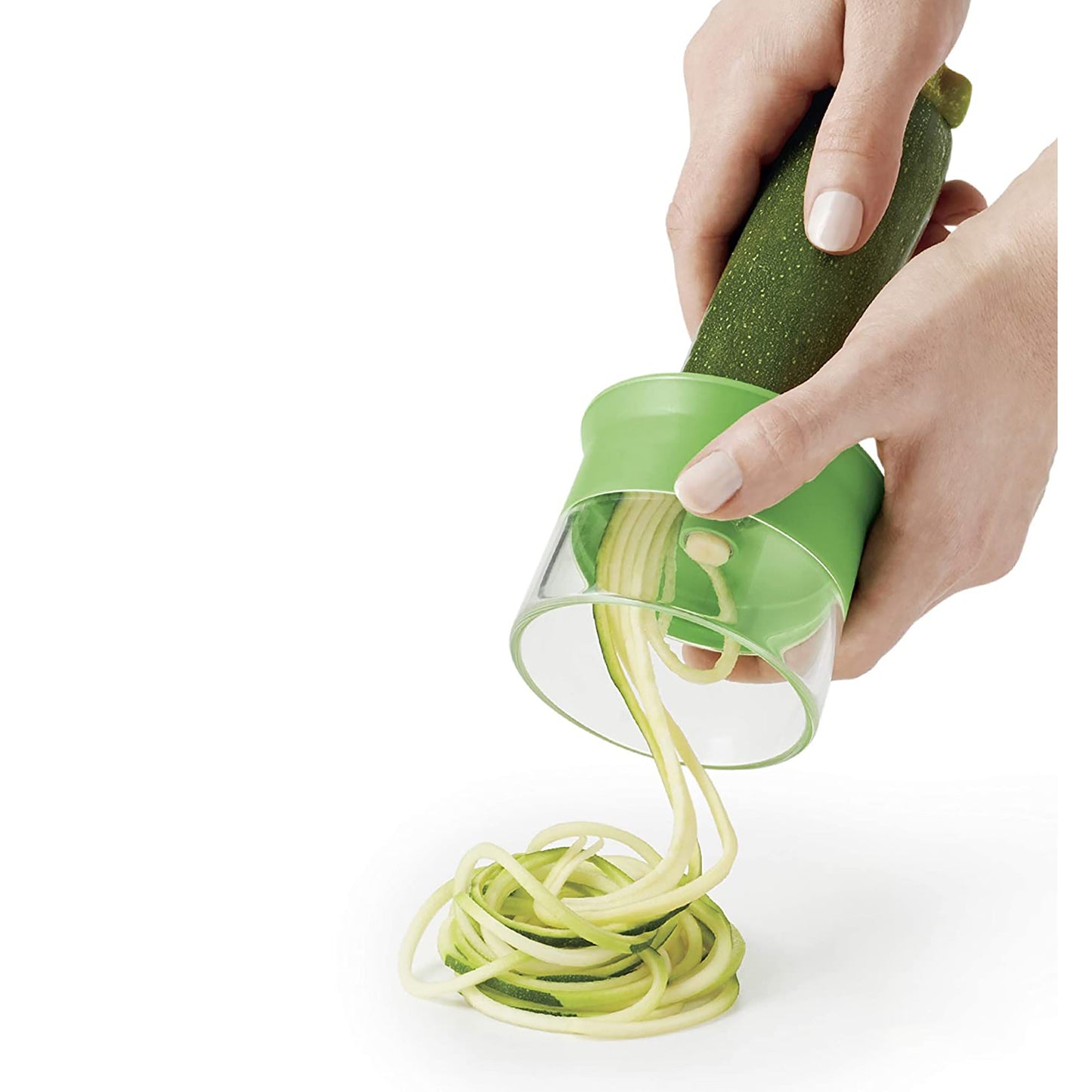 Hand-Held Vegetable Spiralizer - Green
