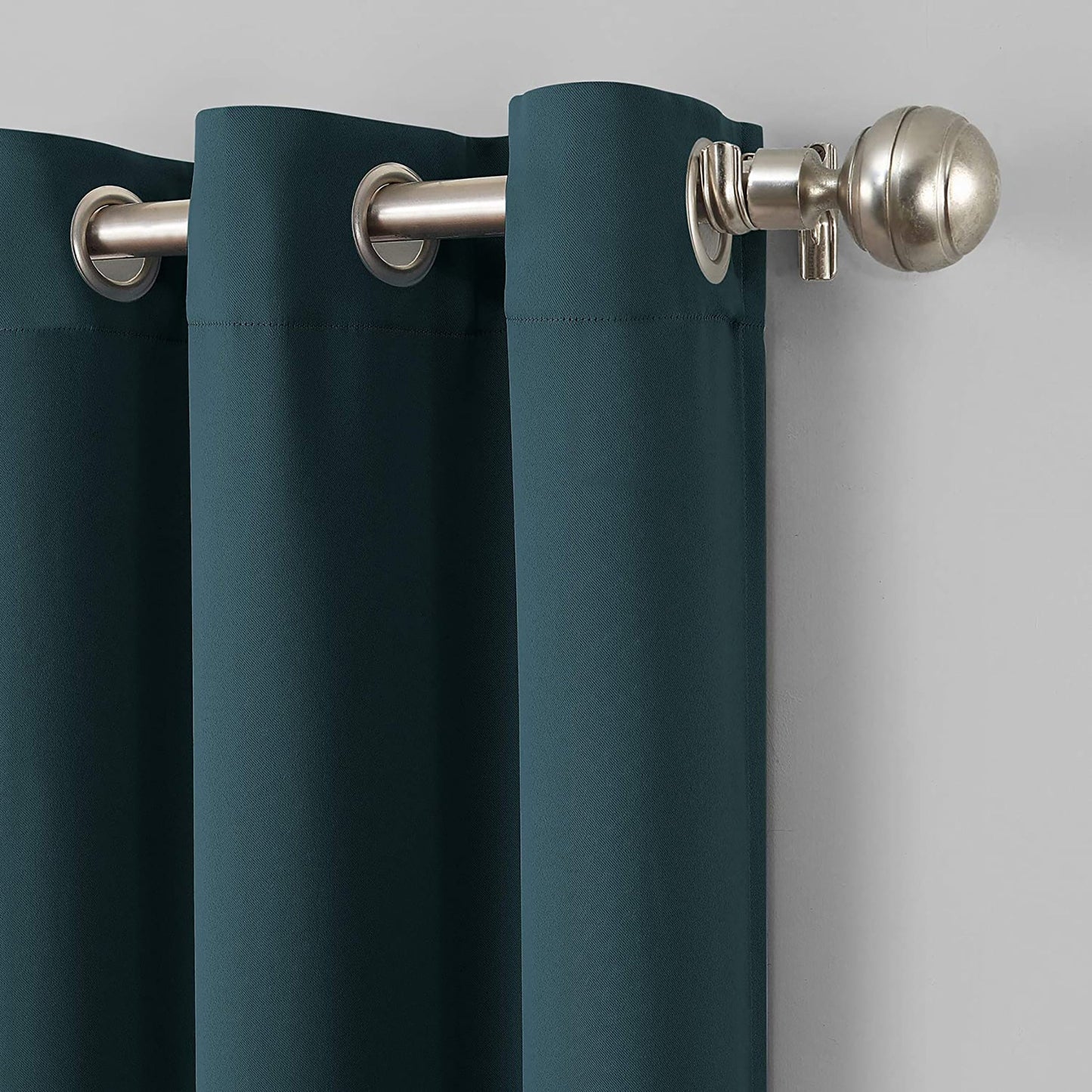 1PC Energy Saving Blackout Grommet Curtain Panel 40x108 Inch - Teal