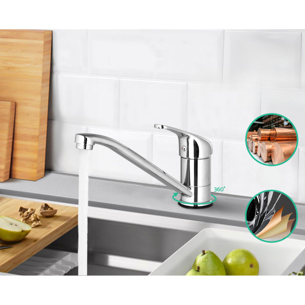 Basin Mixer Tap - Silver