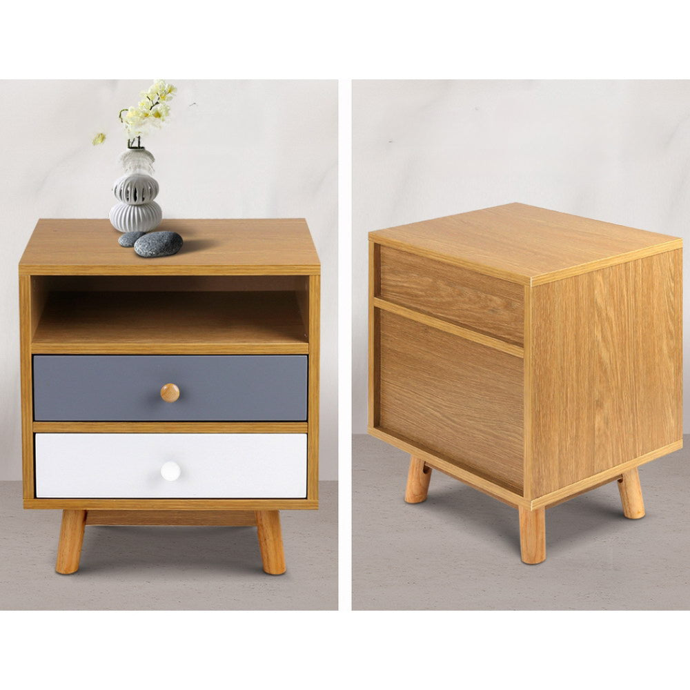 Wooden Bedside Table
