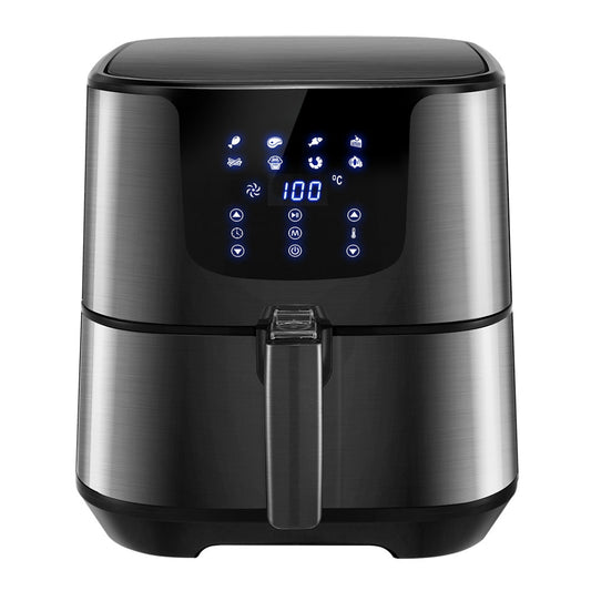 Air Fryer 7L LCD Fryers Oven Airfryer Kitchen Healthy Cooker Stainless Steel