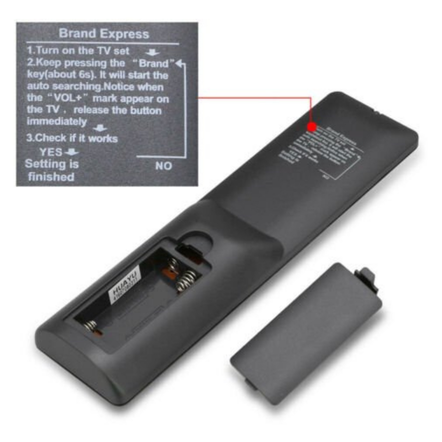 Universal TV Remote Control Compatible with Sony Samsung Panasonic LG TCL Soniq
