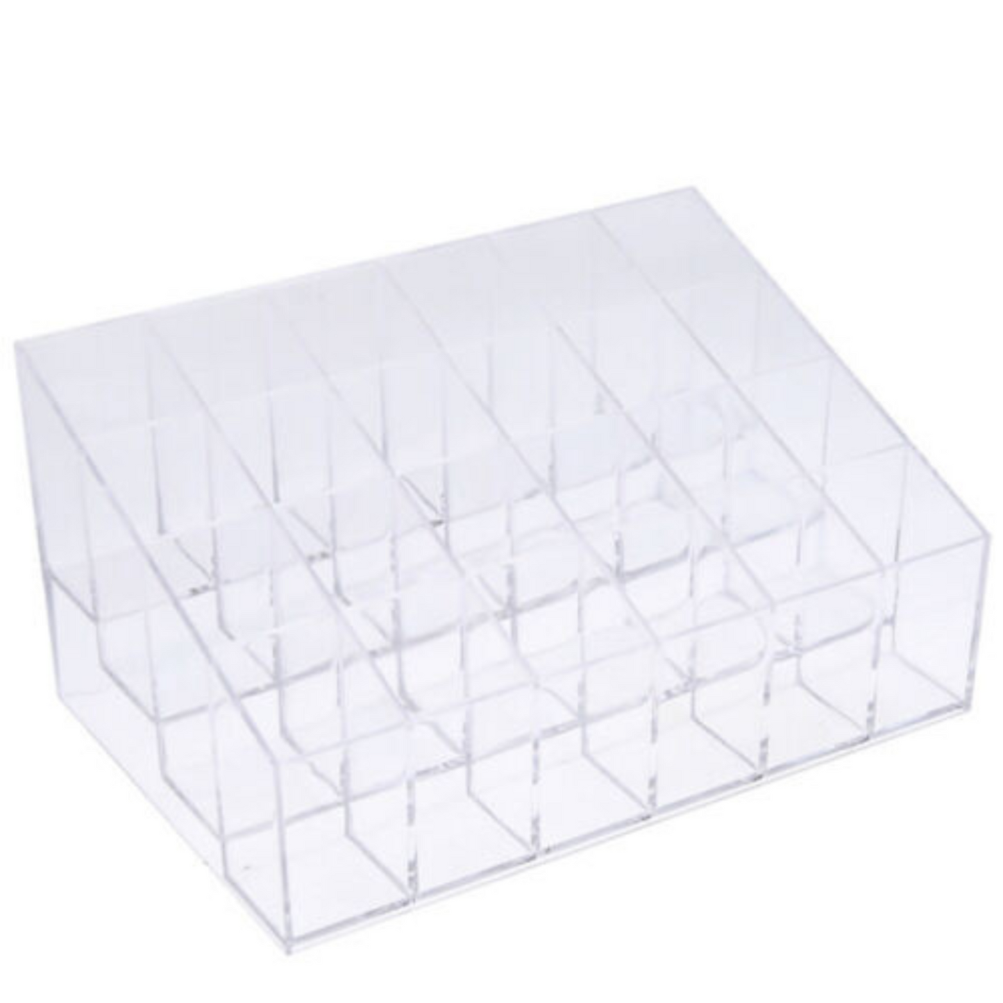 Clear Lipstick Organizer Display Stand Storage for Lipgloss and Makeup Holder