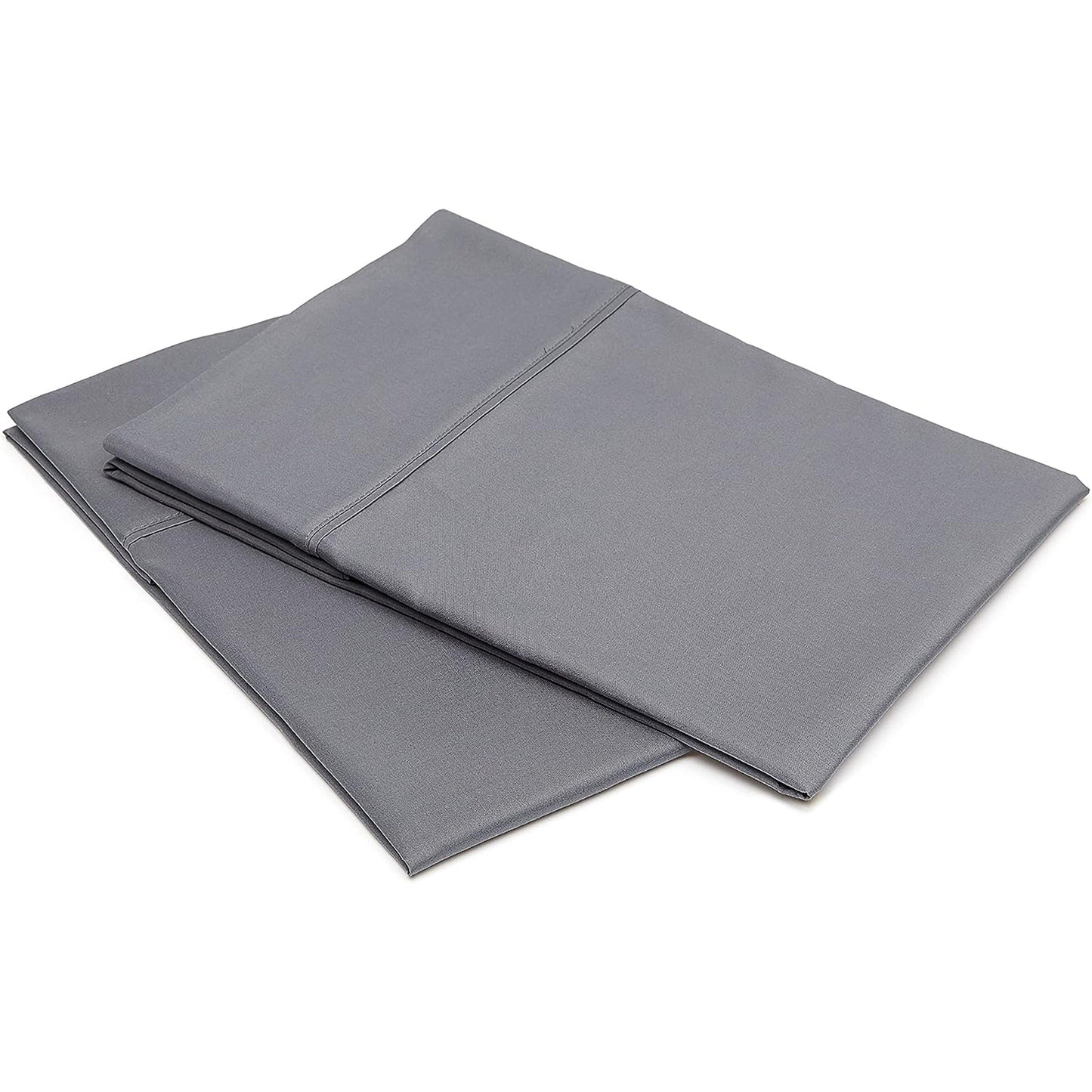 Lightweight Super Soft Easy Care Microfibre Pillowcase - Dark Grey