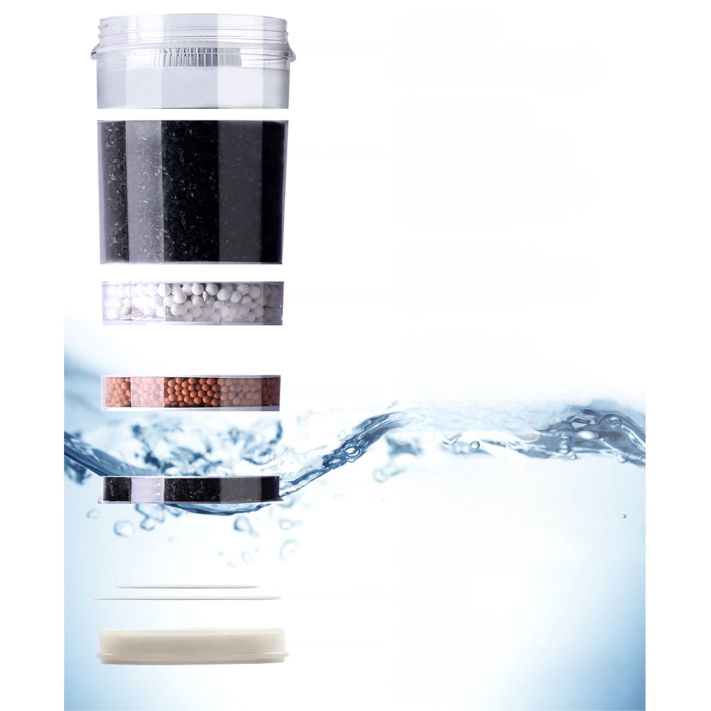 Water Cooler Filter Purifier 2 Pack Ceramic Carbon Mineral Cartridge