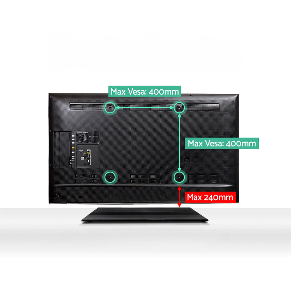 Table Top TV Swivel Mounted Stand