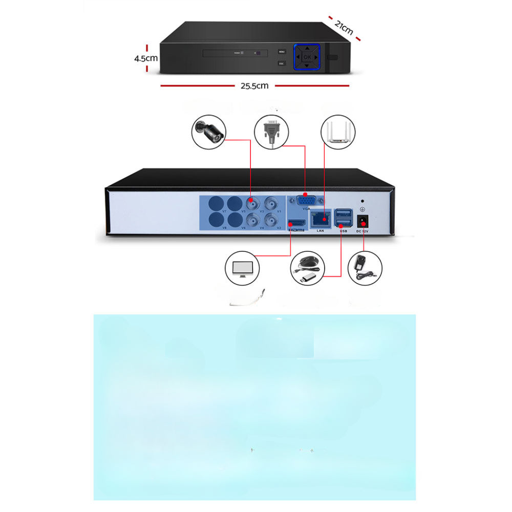 1080P 4 Channel HDMI CCTV Security Camera
