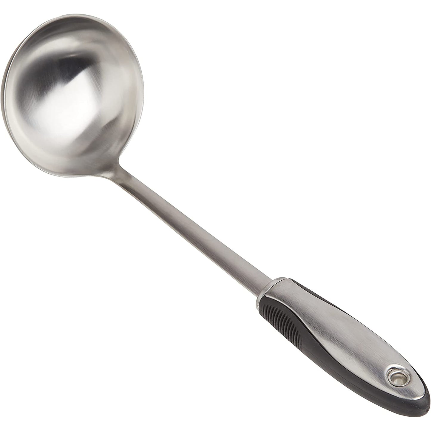 Stainless Steel Soup Ladle Kitchen Utensil - Grey