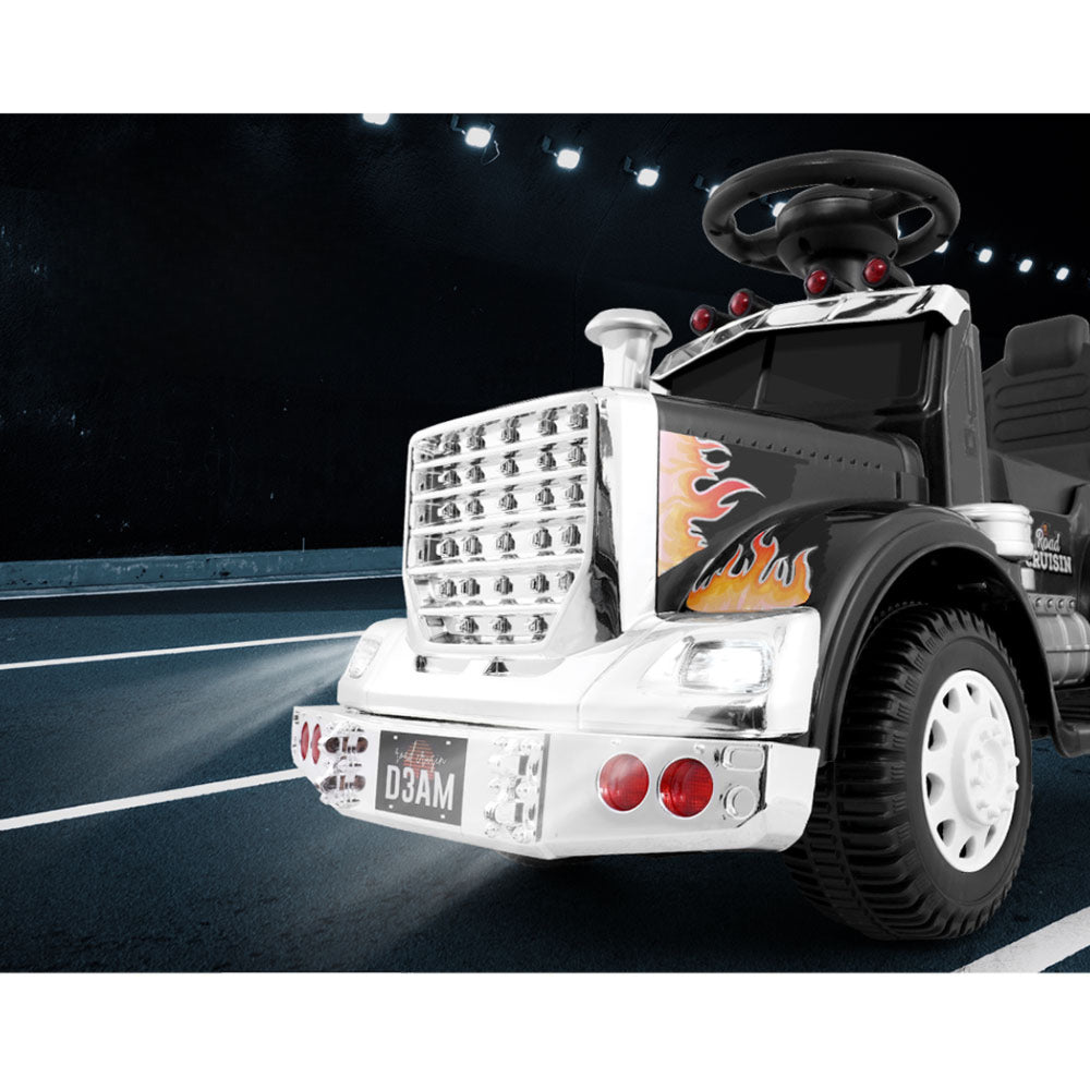 Ride On Cars Kids Electric Toys Car Battery Truck Childrens Motorbike Toy Black