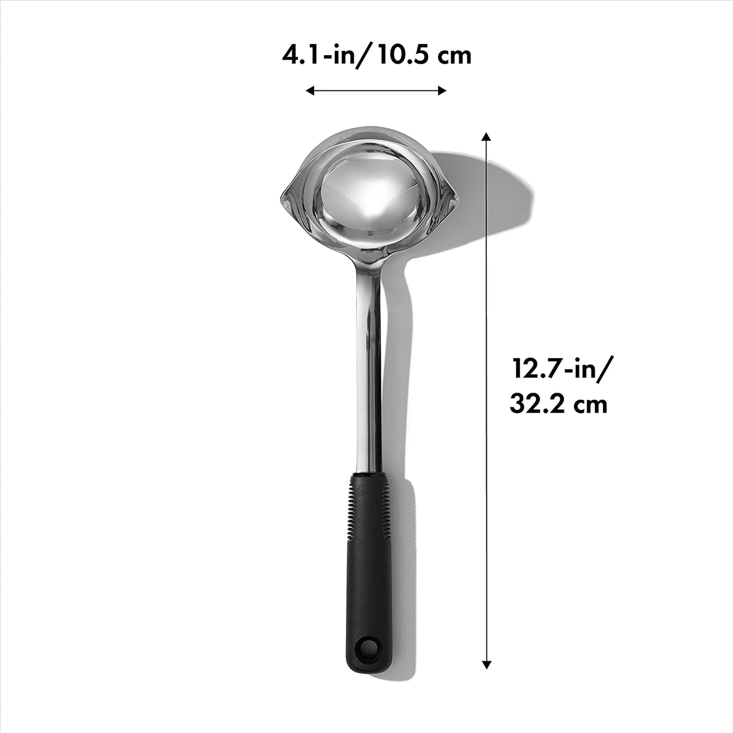 Stainless Steel Spoon Ladle - Silver