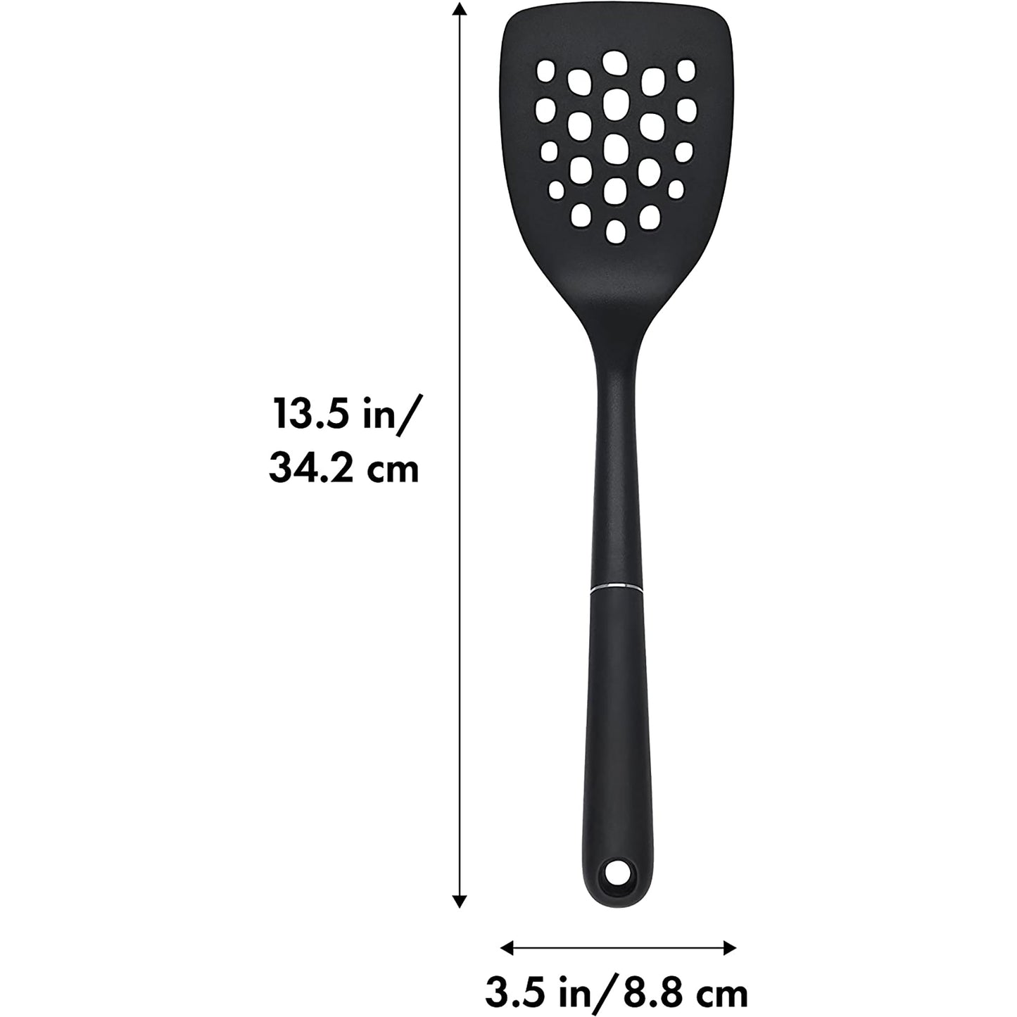 Nylon Cooking Spatula Kitchen Utensil - Black