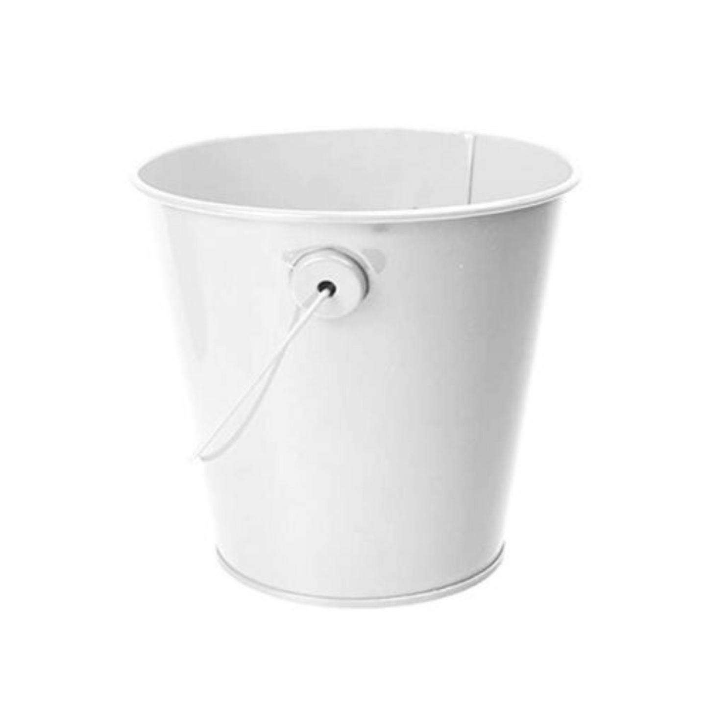 1pc Small Metal Bucket with Handles Mini Tins Pails for Wedding Party Candy Plants