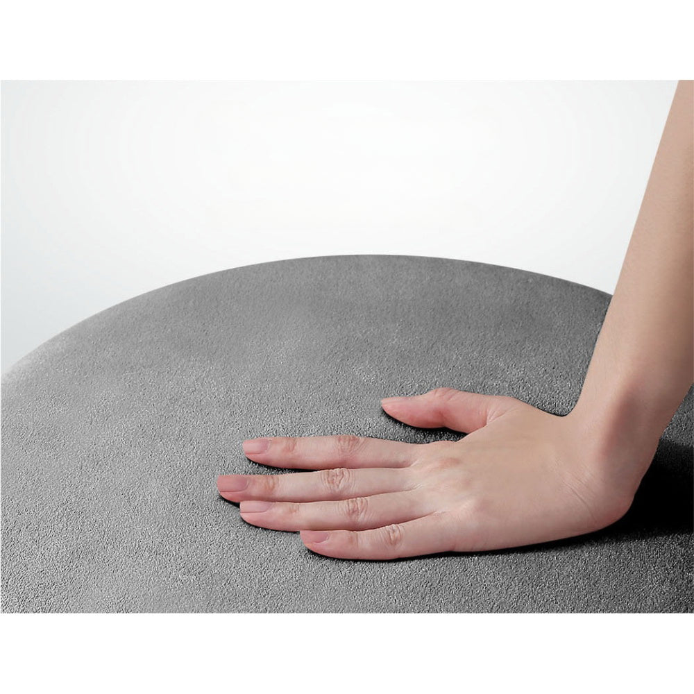 Round Velvet Ottoman Foot Stool Foot Rest Pouffe Padded Seat Footstool