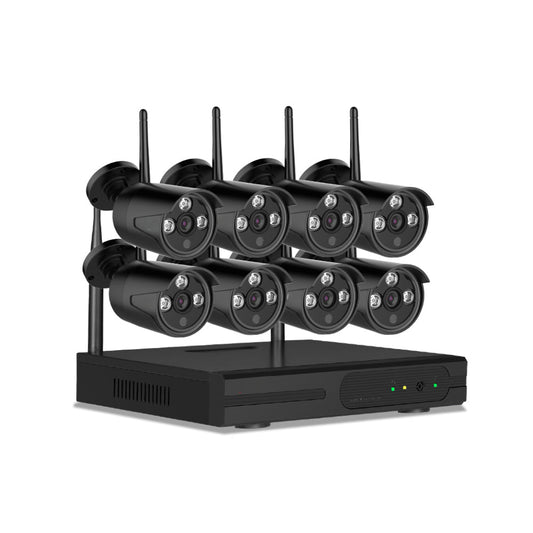 3MP 8CH Wireless Security Camera NVR Video