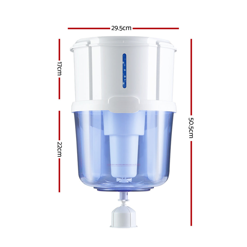 Water Purifier Dispenser 15L Water Filter Bottle Cooler Container