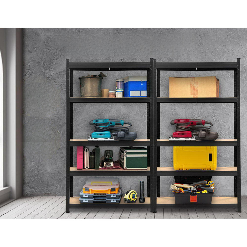 Warehouse Garage Storage Racking Steel Metal Shelves - 2x1.8m
