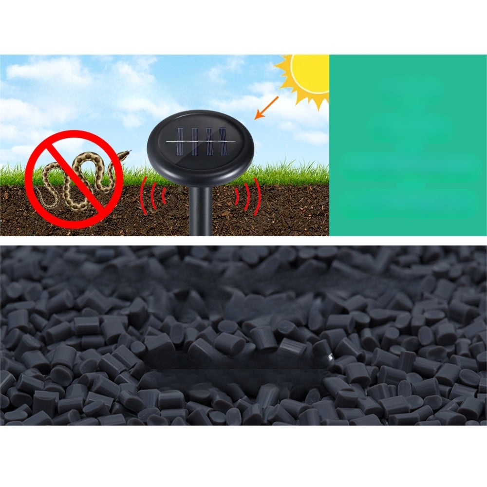 Solar Powered Snake Sonic Repellers Pest Repellent - 20x