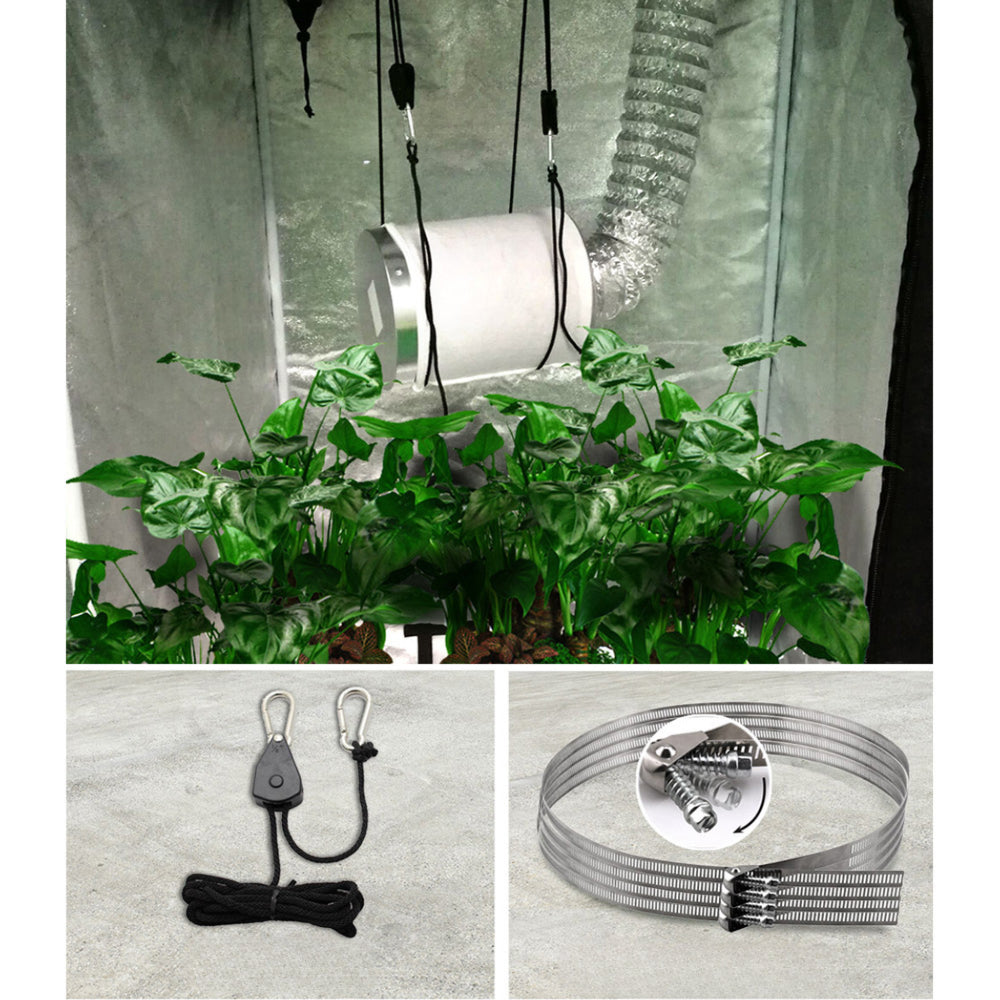 Ventilation Fan and Active Carbon Filter Ducting Kit