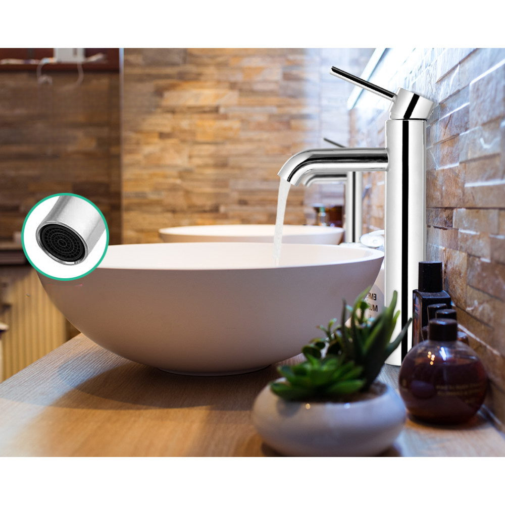 Basin Mixer Tap - Silver