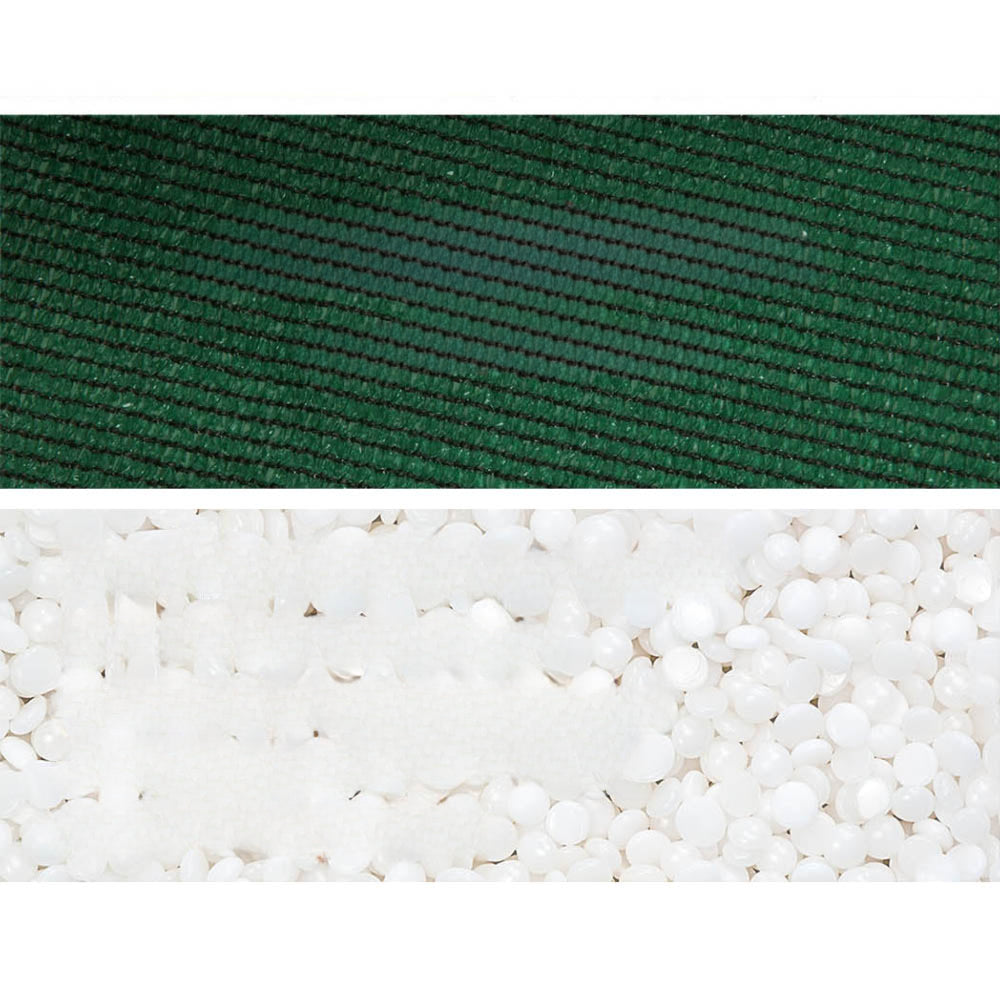 UV Sun Shadecloth Sail Roll Mesh Outdoor UV Green - 1.83x50m