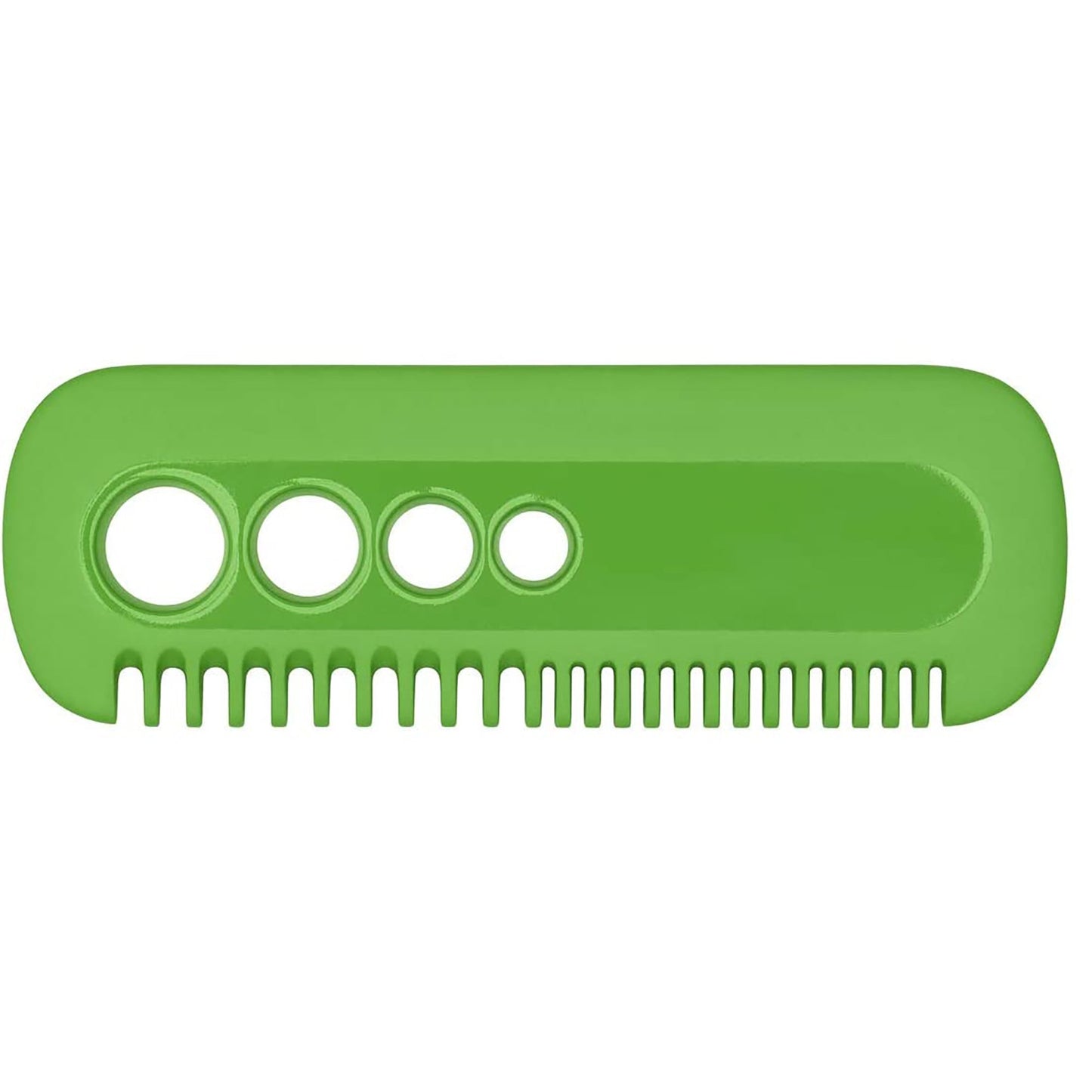 Quick and Efficient Herb and Kale Stripping Comb - Green