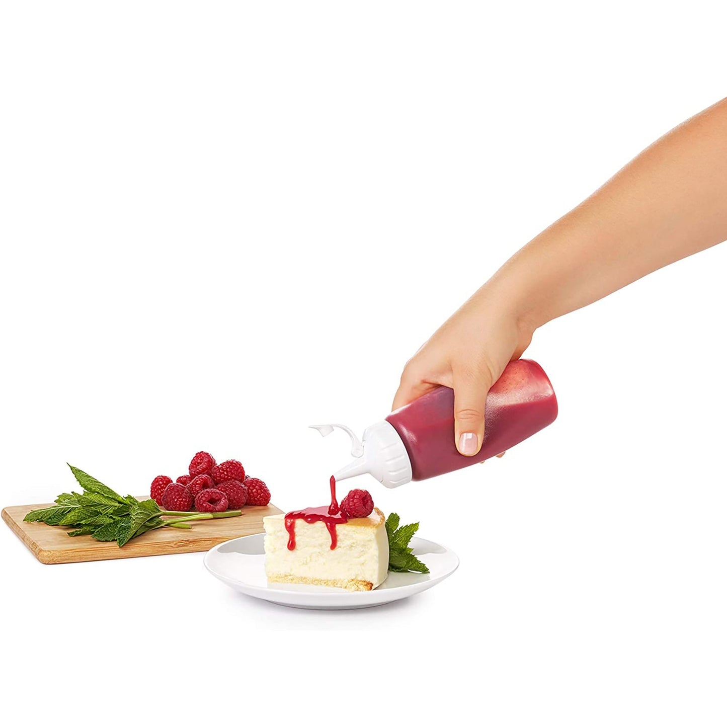 Durable Reusable PBA Free Plastic Squeeze Bottle - Medium