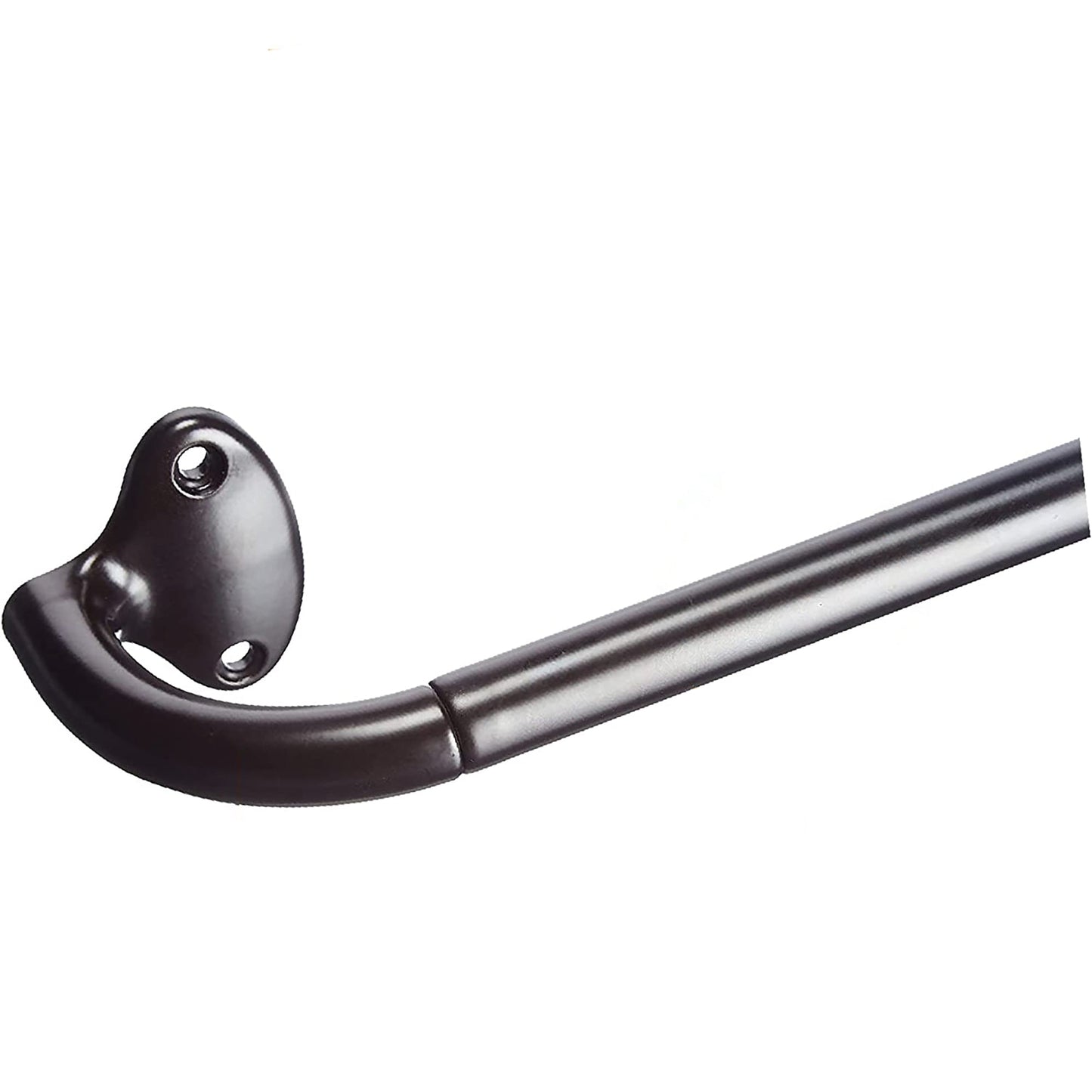 Decorative Adjustable Curtain Rod 48 to 88 Inch - Dark Bronze