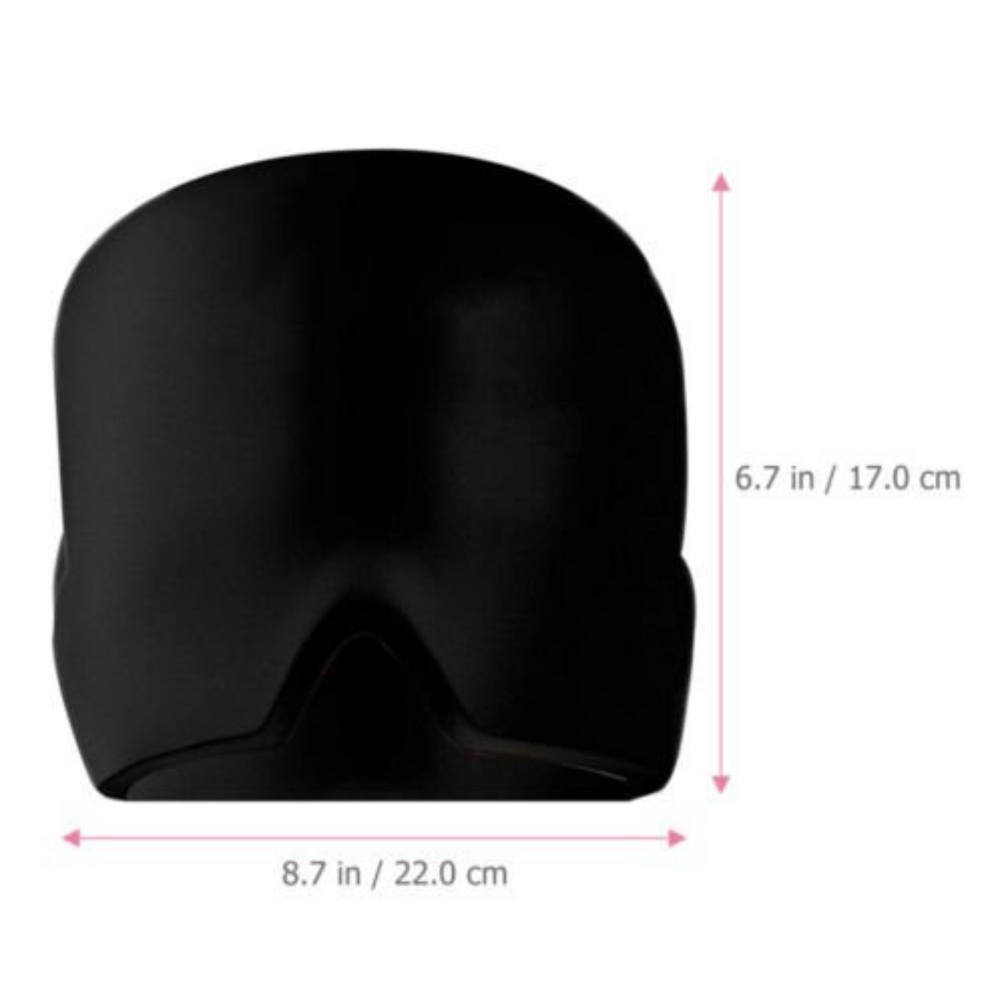 Cold Therapy Migraine Relief Ice Head Wrap Reusable Headache Hat Eye Mask