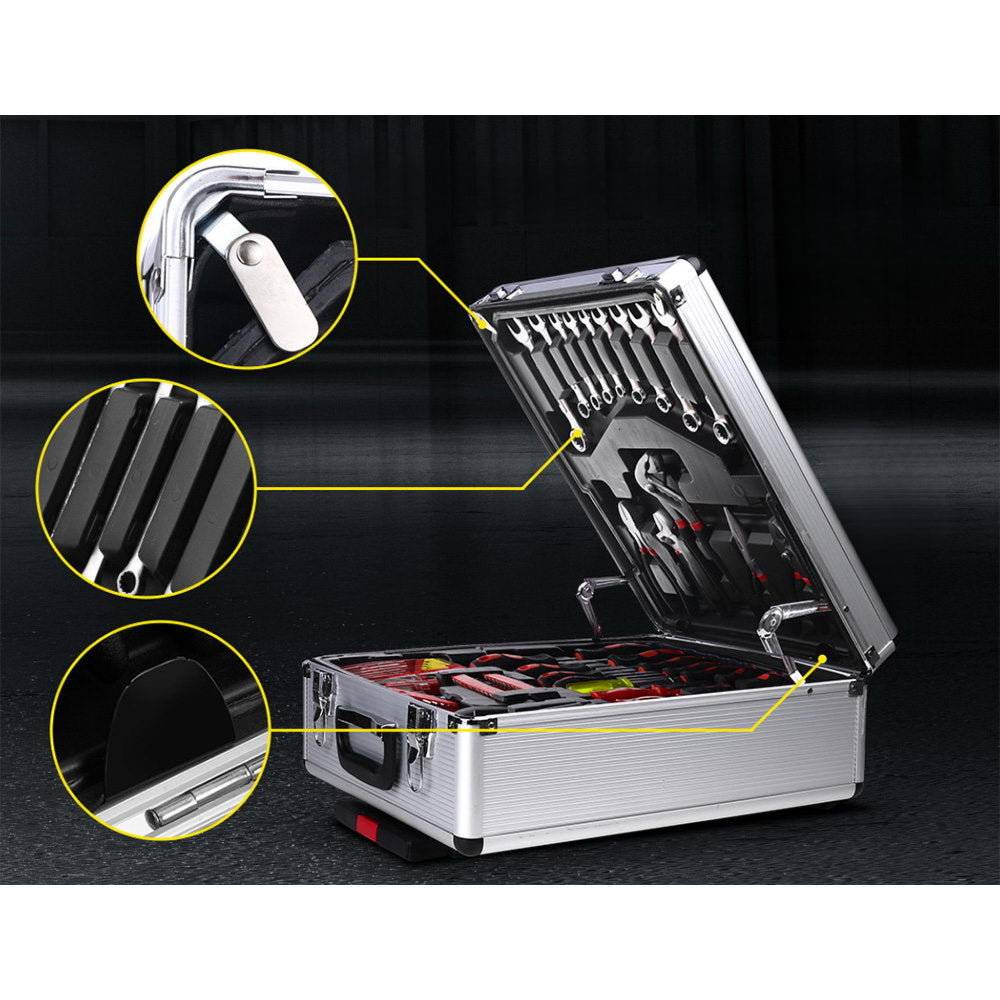DIY Trolley Case Mechanic Box Toolbox Portable Set - 786pcs