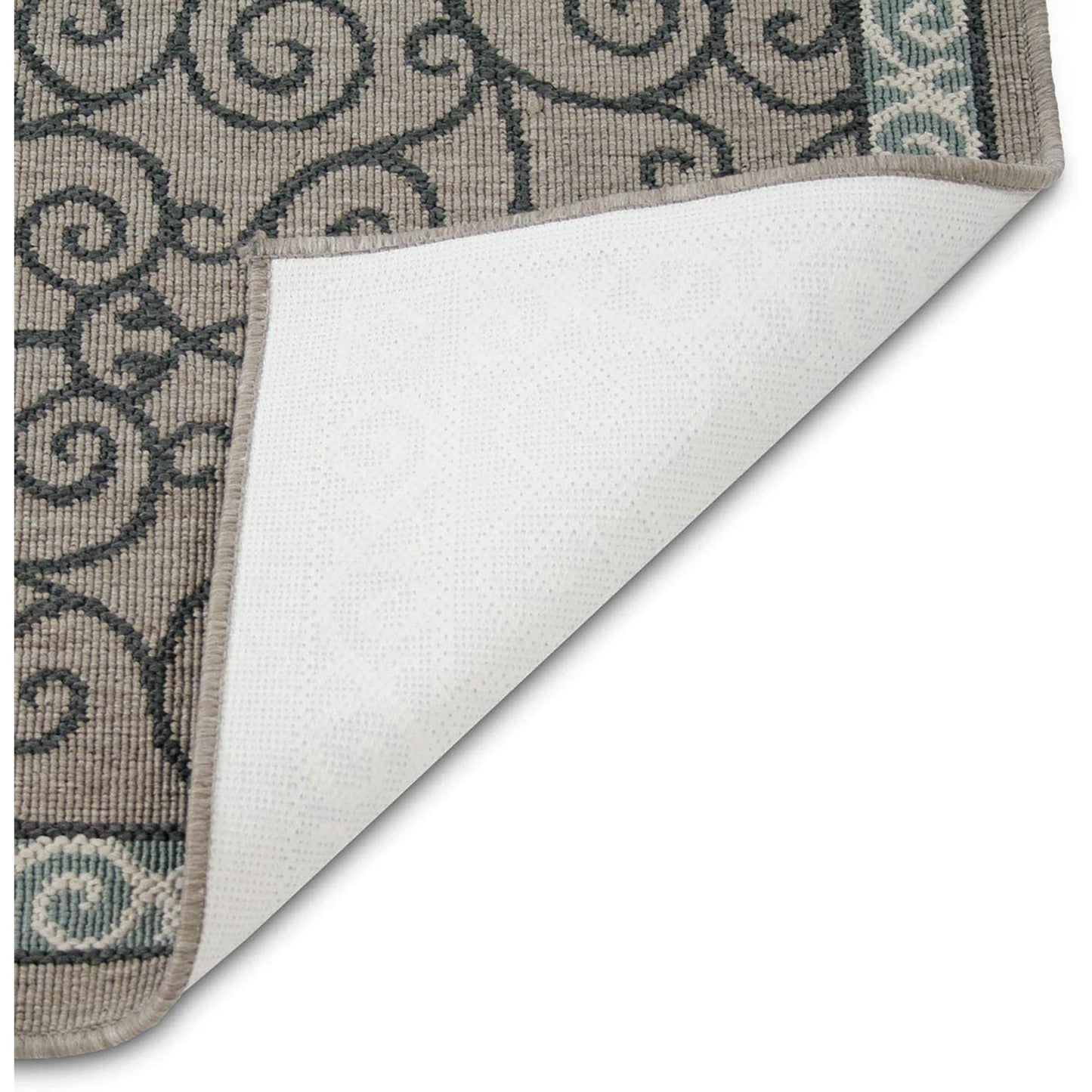 Beautiful Geometric Pattern Fireplace Hearth Rug 23 x 36 Inch