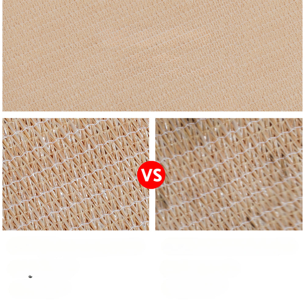 Shade Sail Sun Shadecloth Canopy Square 280GSM - 6x6m