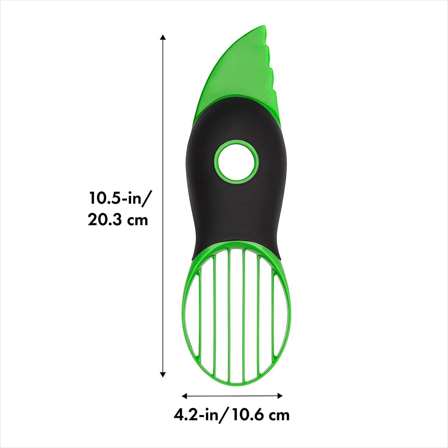 3-in-1 Good Grip Avocado Slicer 10.5x4.2 Inch - Green