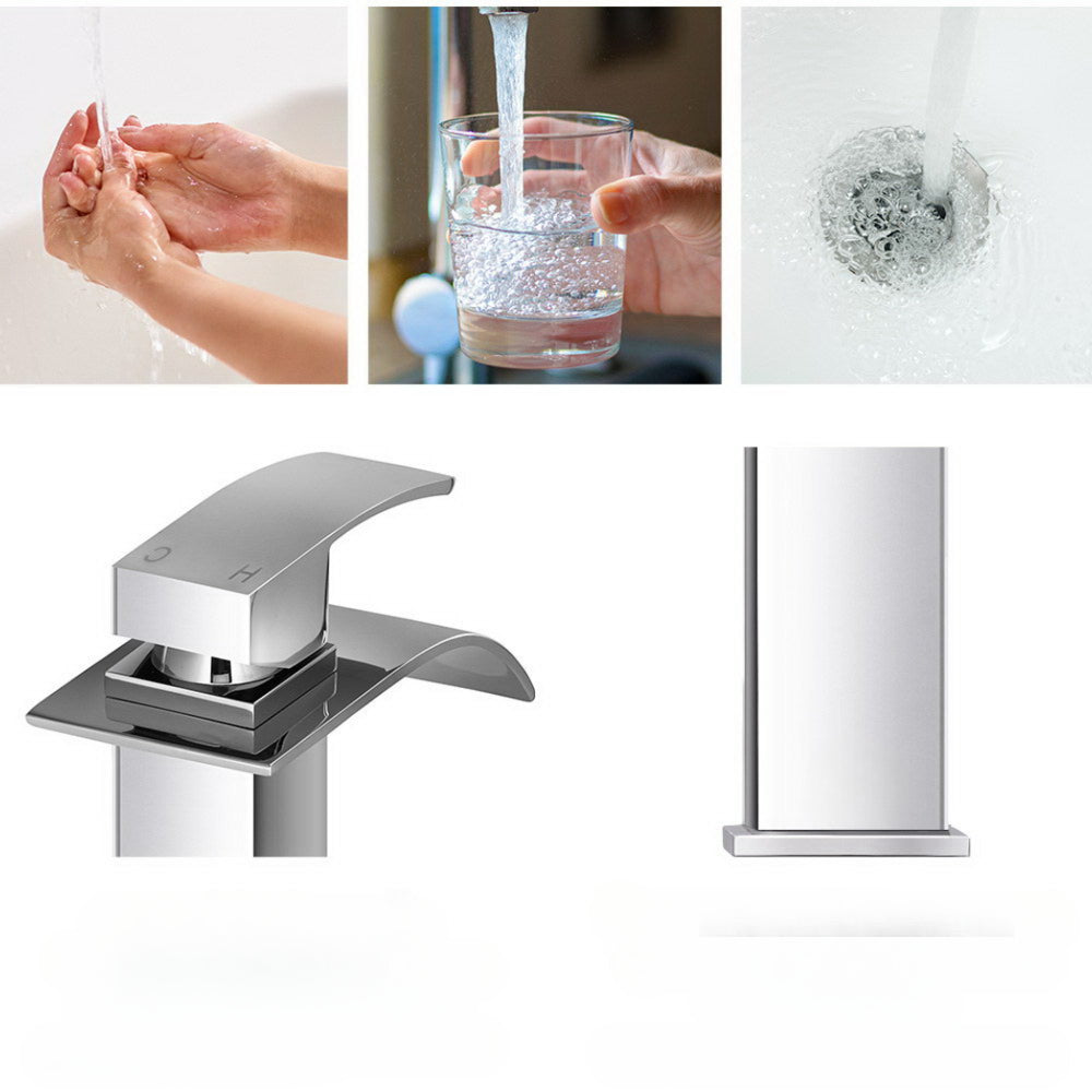 Basin Mixer Tap - Silver