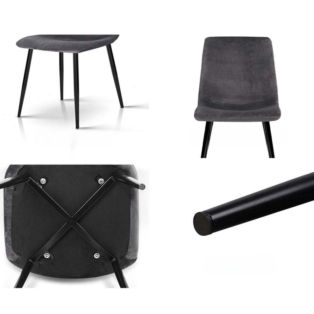 Set of 4 Modern Dining Chairs