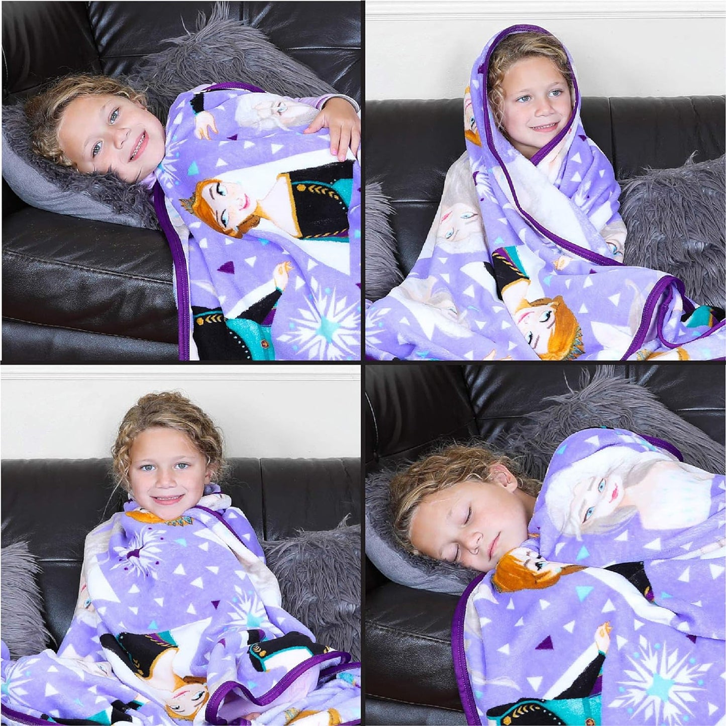 Bedding Super Soft Plush Throw Blanket - Disney Frozen 2