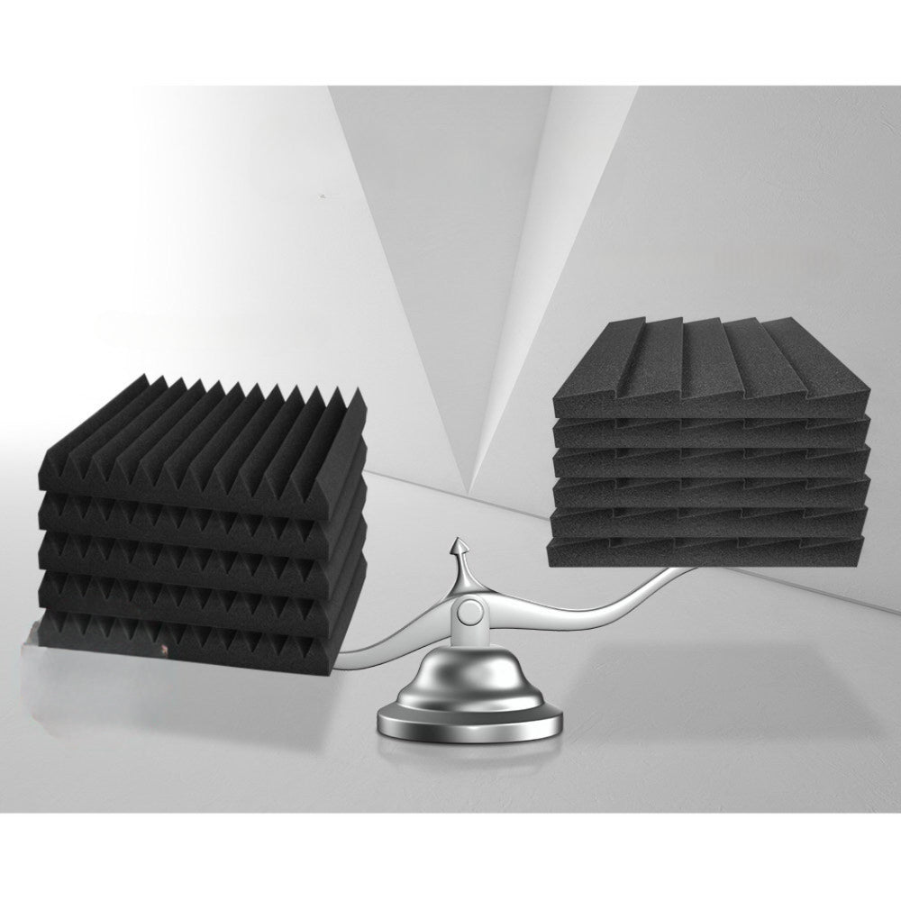 40pcs Acoustic Foam Panels Tiles Studio Sound Absorbtion Wedge 30X30CM