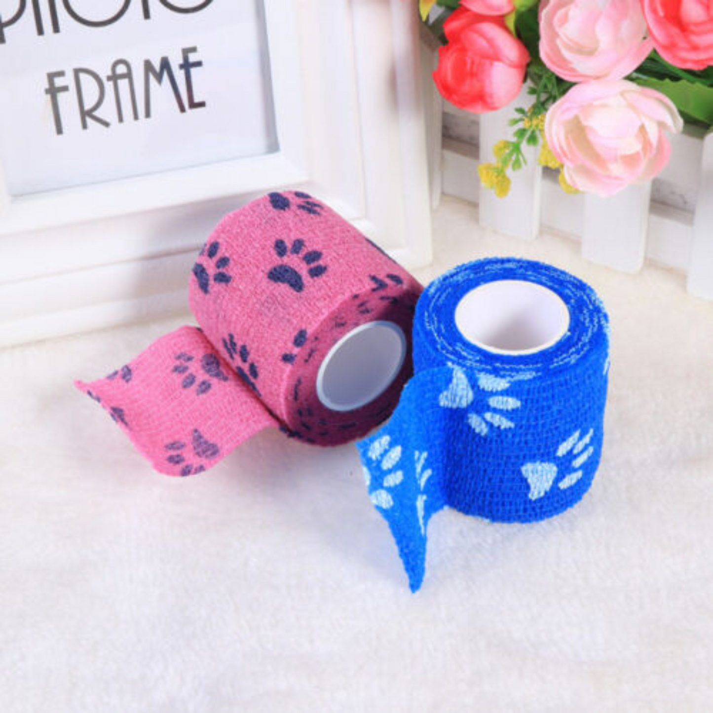 Self-Adhesive Cohesive Pet Wrap Bandages Nonwovens Vet Wrap for Animals