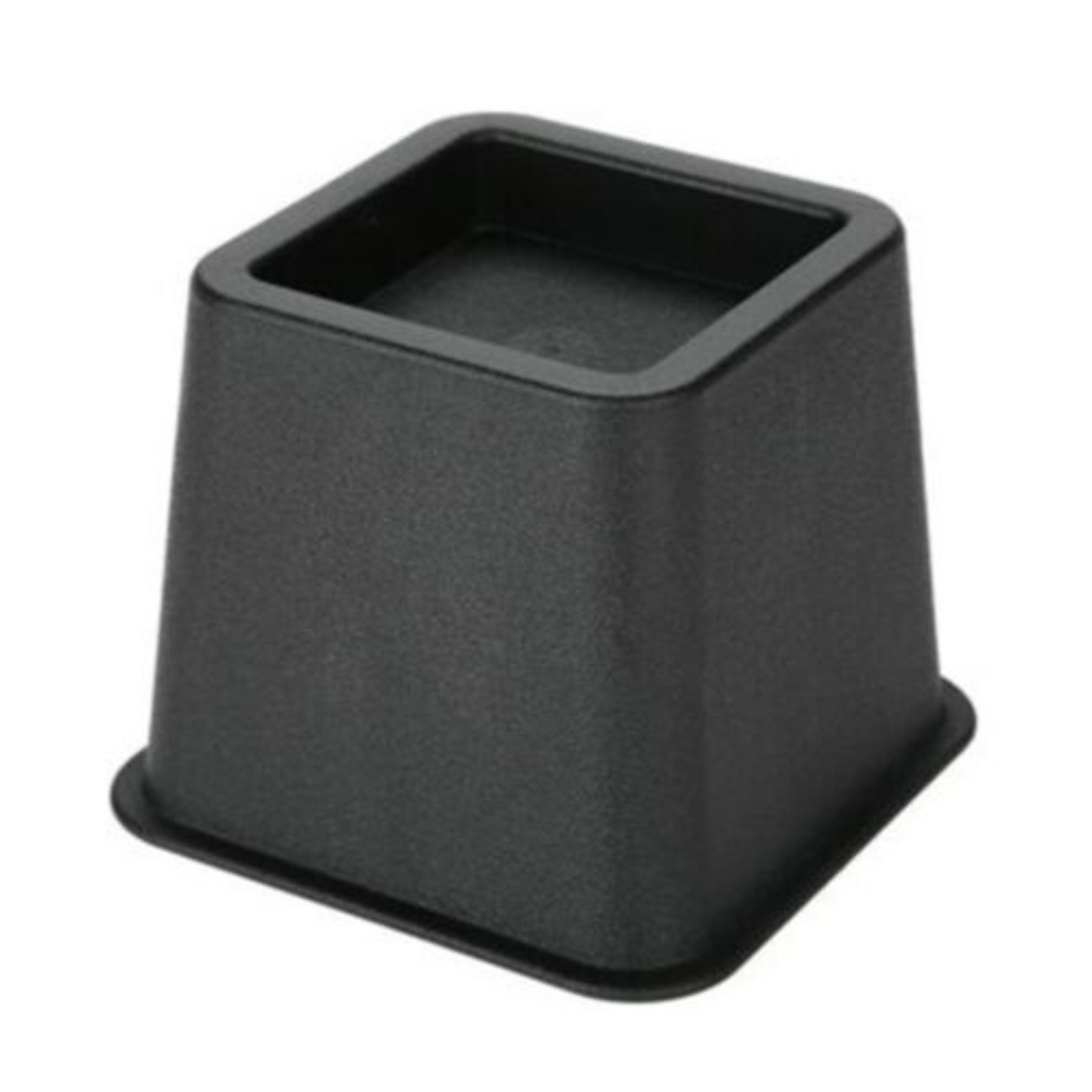 4 to 8pcs Black Furniture Leg Extender Stands Chair Bed Riser Elephant Feet