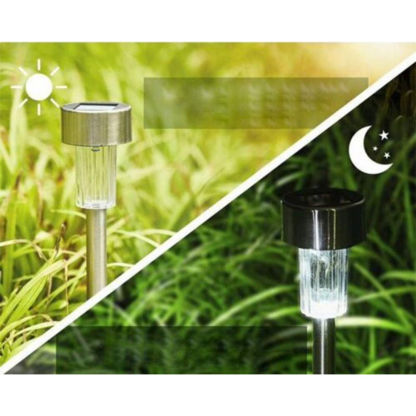 Outdoor Ground Waterproof Solar Lights Garden Lawn LED Pathway Lamps