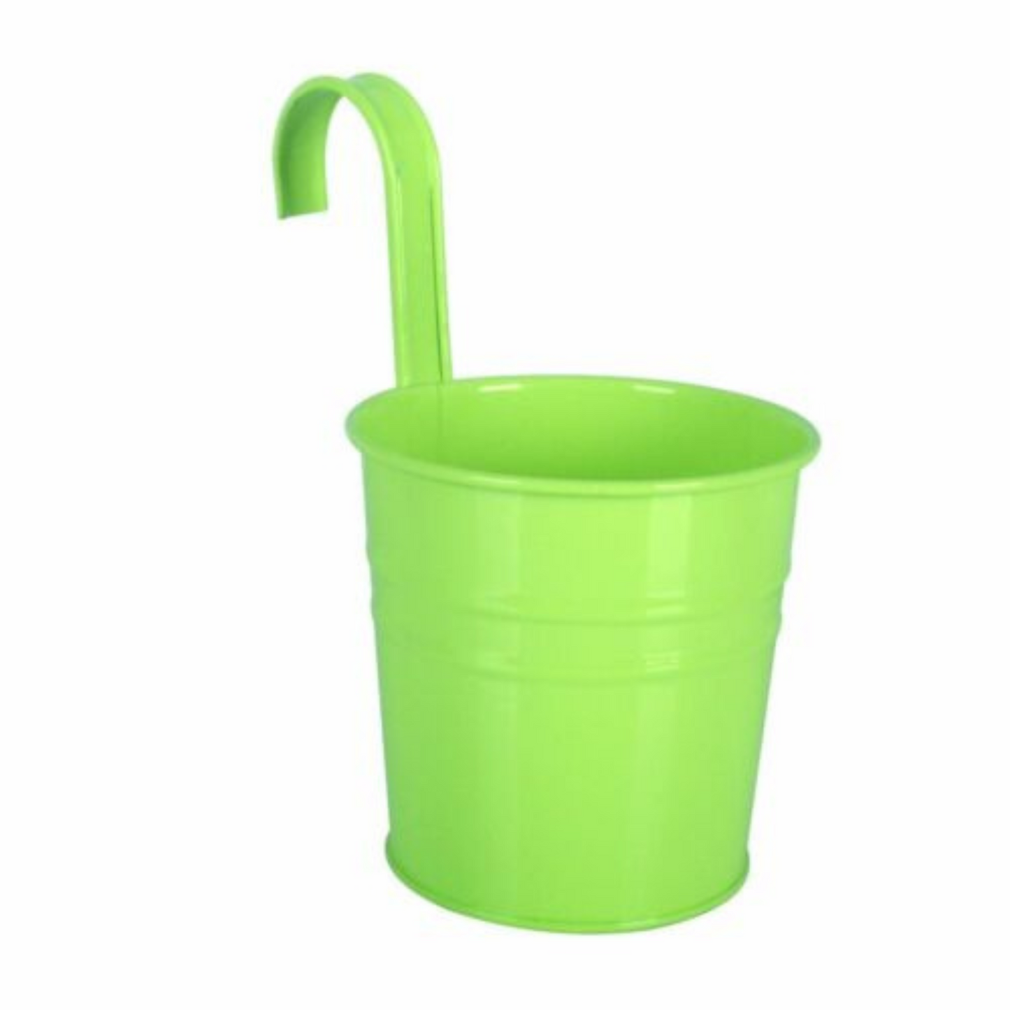 10 Colour Flower Pot Hanging Planters Metal Hooks Iron Balcony Garden Planters