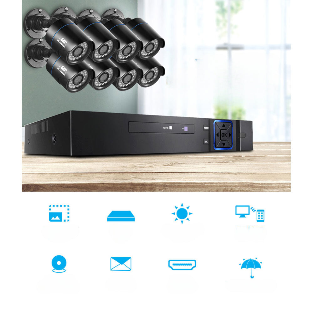 1080P 8 Channel HDMI CCTV Security Camera