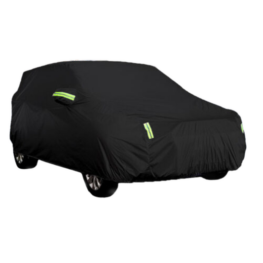 190T Waterproof Sedan Car Cover Full Coverage UV Sun Rain Protection
