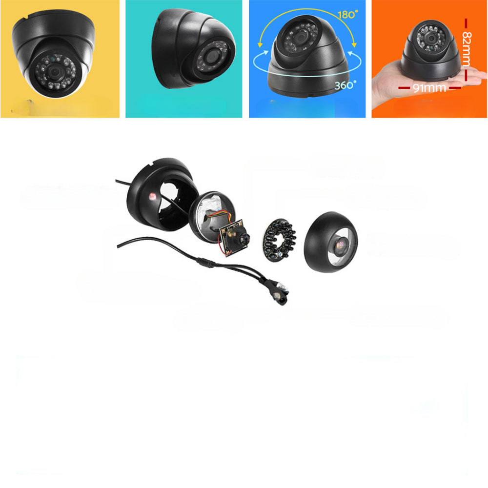 1080P CCTV Security Camera 8CH Dome DVR