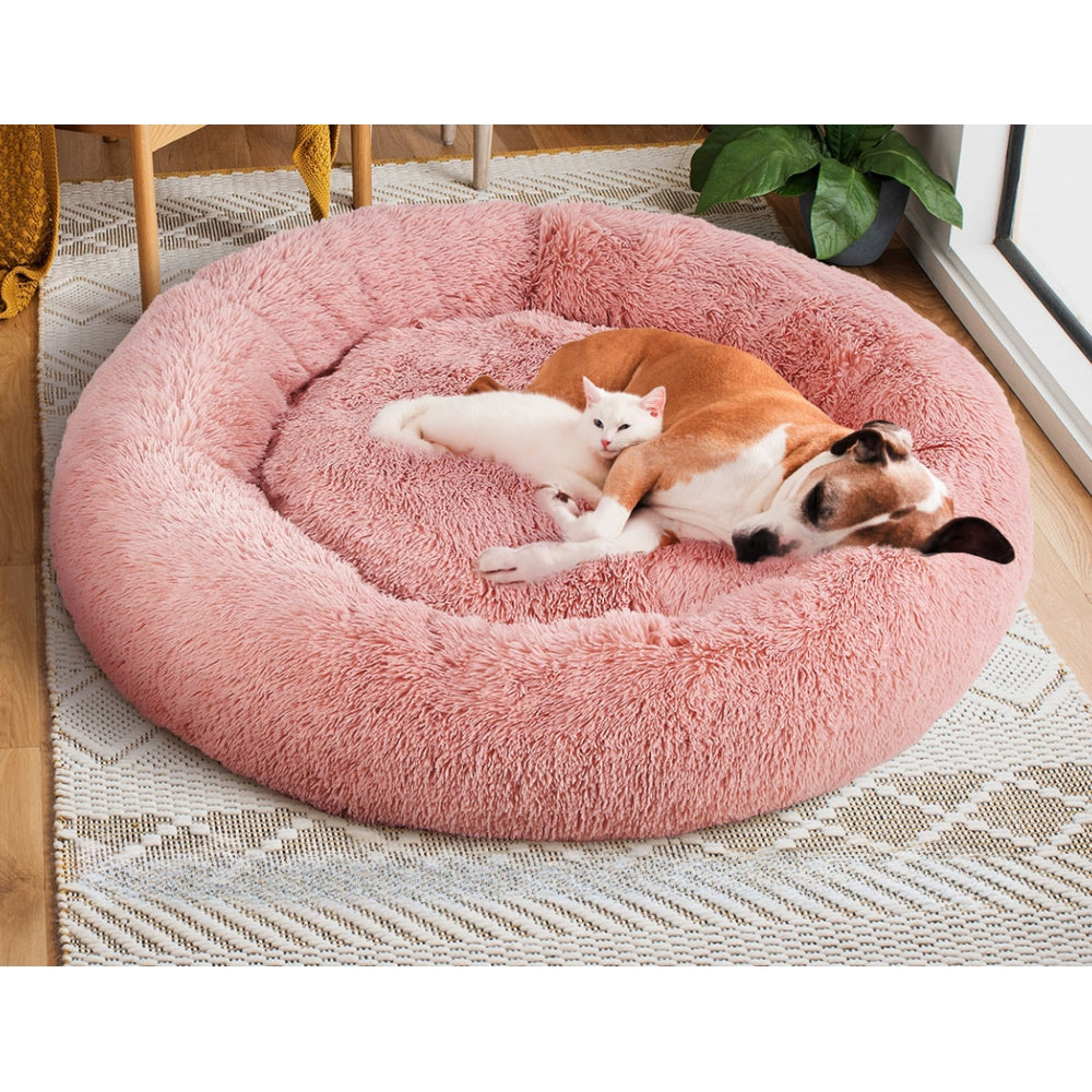 Indoor Dog Bed Pet Bed Cat Large 90cm - Pink