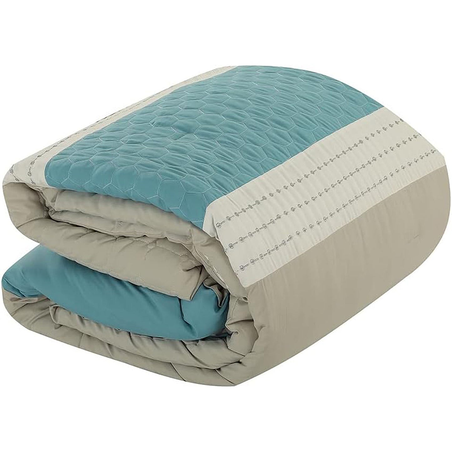 Mayme Comforter 7 Piece Set - Multicolour