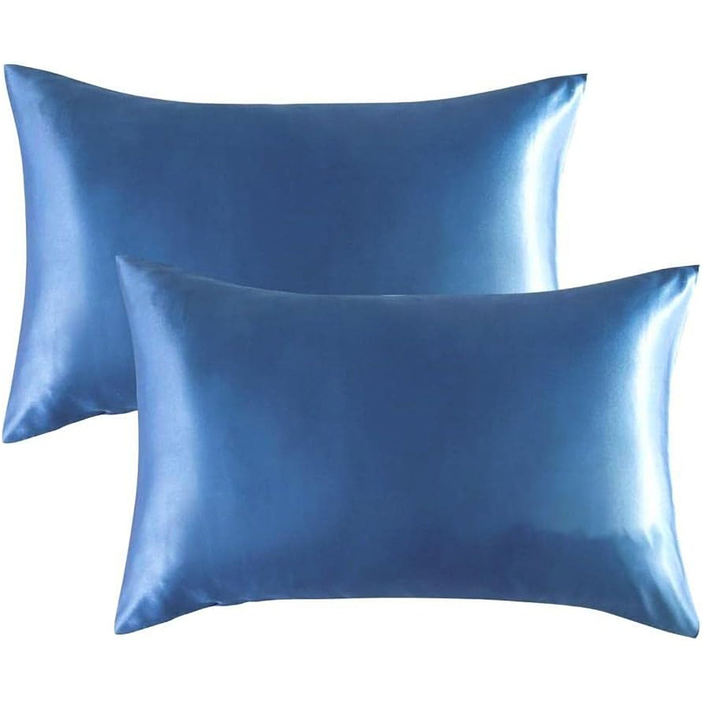 1800TC Microfibre Silky Soft Satin Comfort Hypoallergenic Fitted Sheet Set - Ocean