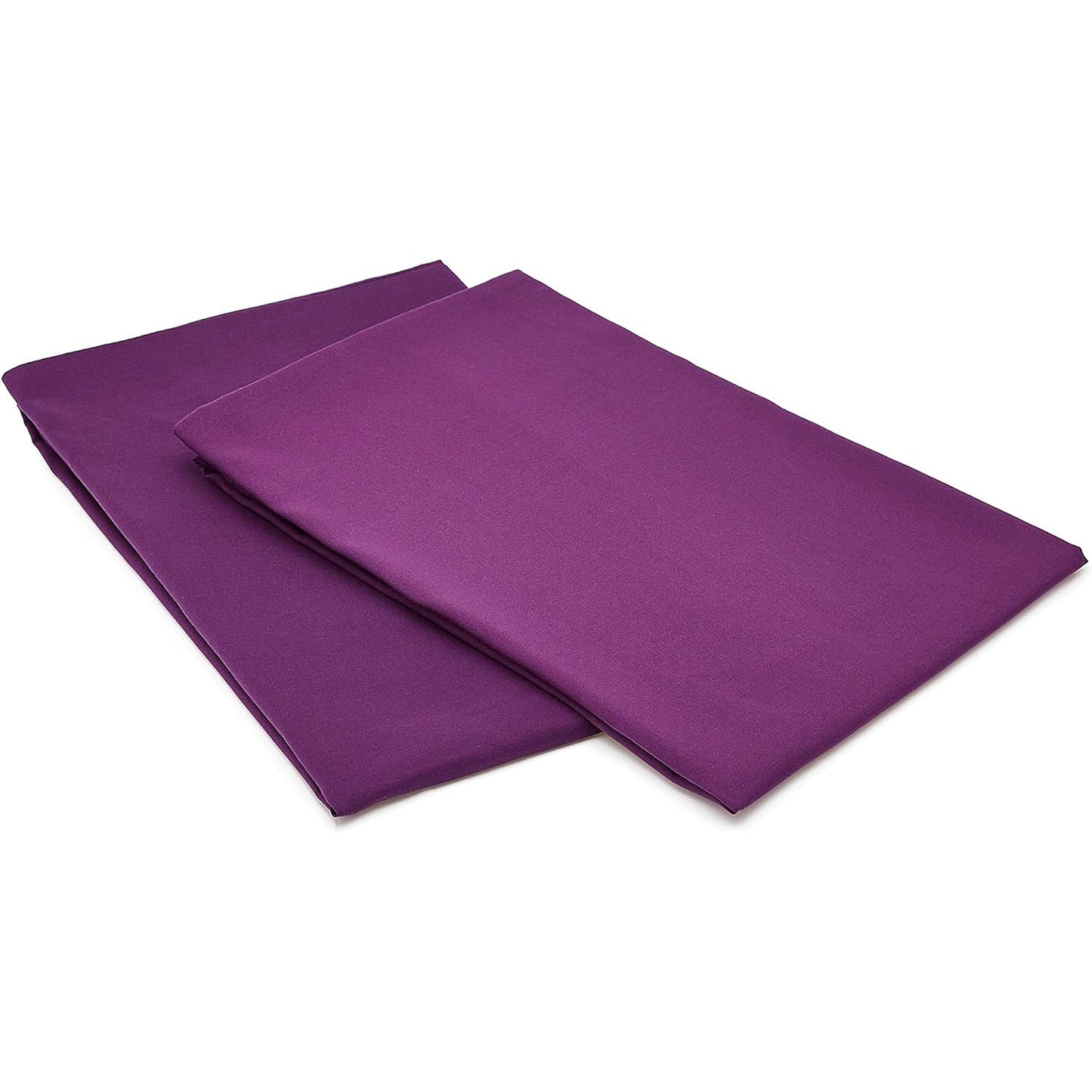 Lightweight Super Soft Easy Care Microfibre Pillowcase - Plum