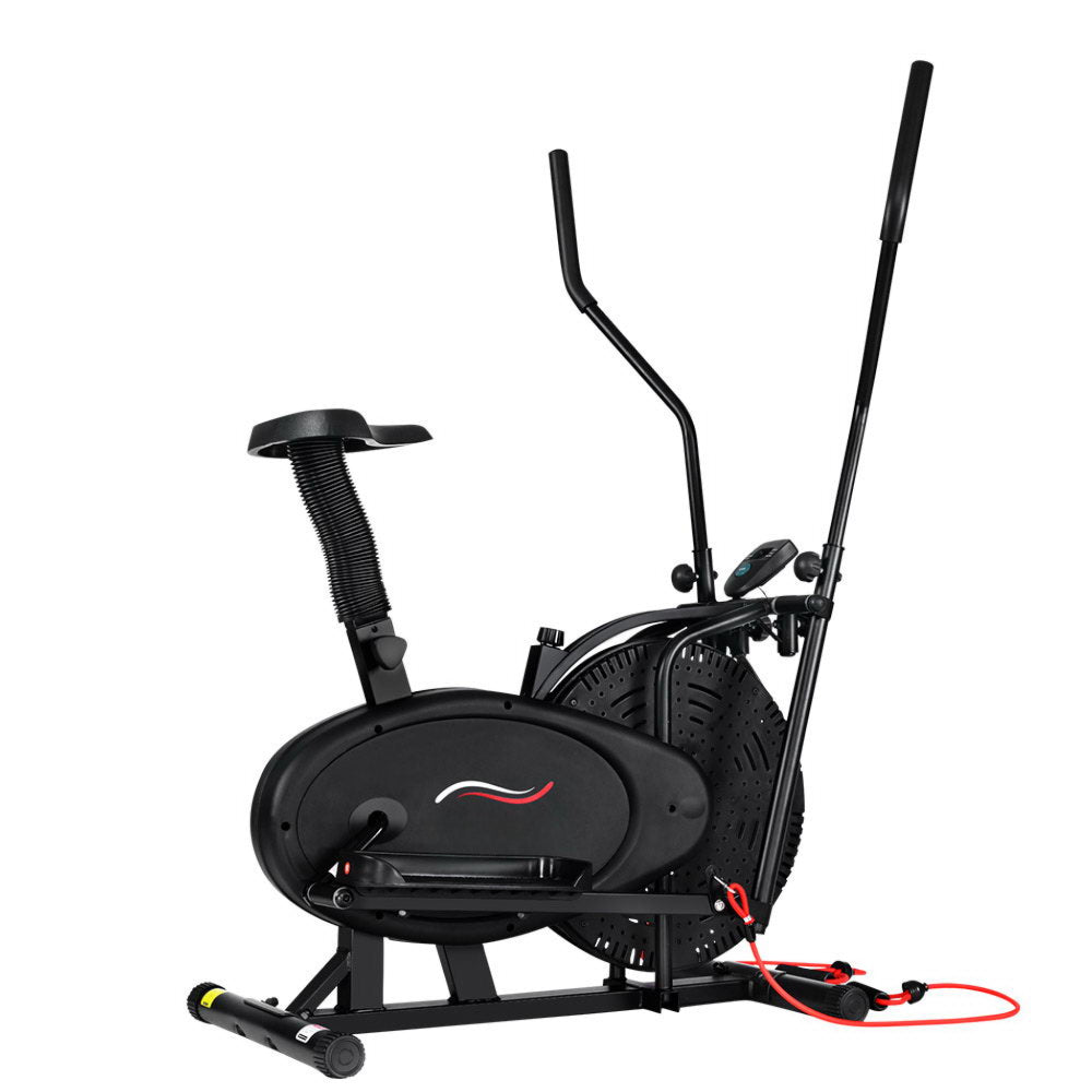 Elliptical Cross Trainer Exercise Bike Gym Fitness Machine Running Walking - 4 in 1